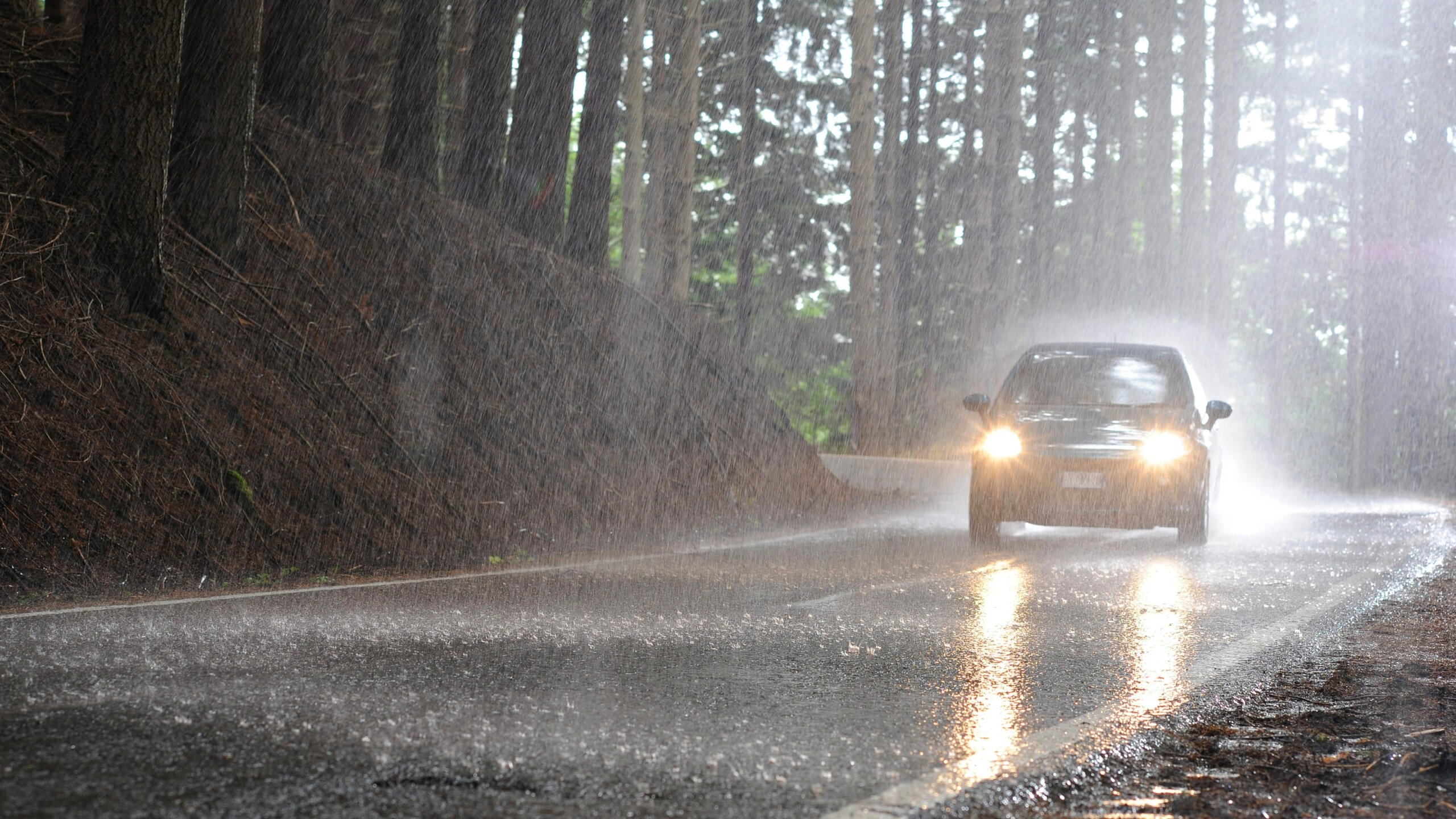 heavy rain windy