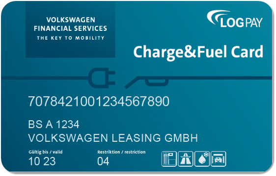 Example Charge&Fuel Card